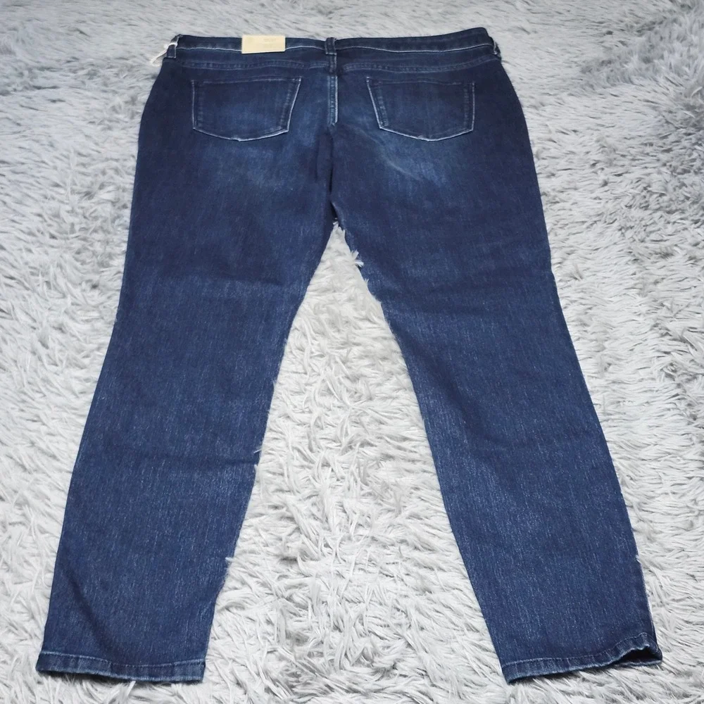 Universal Thread Skinny Jeans‎ Womens 12 12/31 Dark Blue Denim Mid Rise NWT New